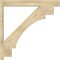 Ekena Millwork Merced Block Rough Sawn Outlooker, Douglas Fir, 6"W x 40"D x 40"H OUT06X40X40MRC05RDF - alternate 2